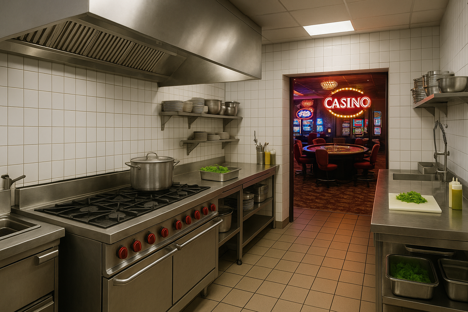 Chef preparing gourmet dish