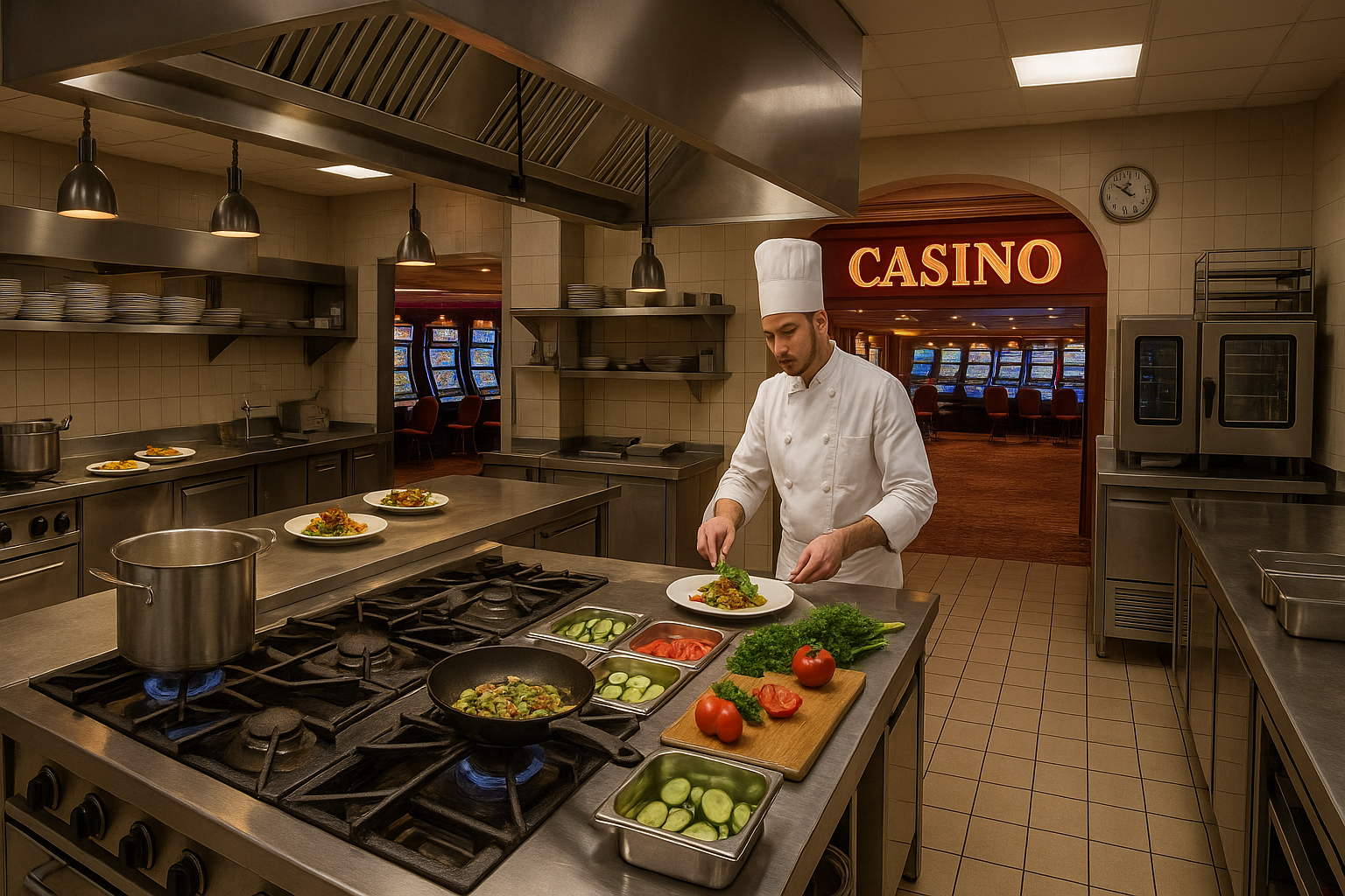 Luxurious dining area