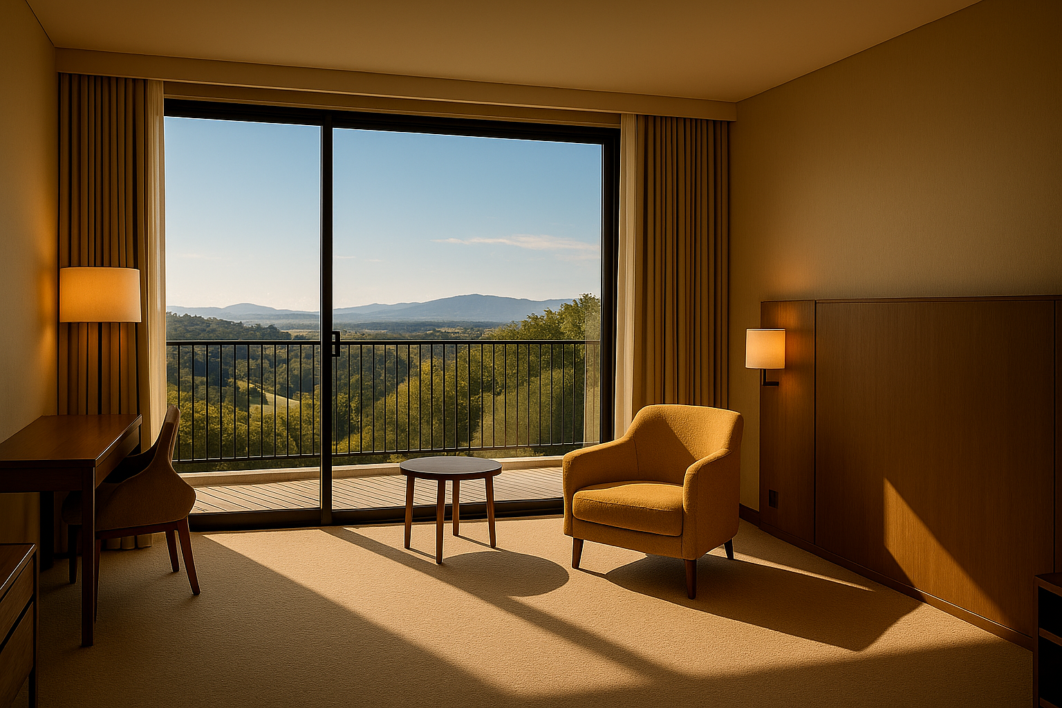 Private dining room with elegant table setting